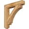 Ekena Millwork Imperial Craftsman Rough Sawn Bracket, Western Red Cedar, 6"W x 38"D x 38"H BKT06X38X38IMP04RWR - alternate 1